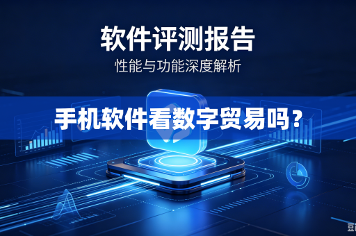 手机软件看数字贸易吗？