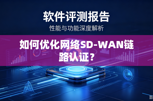 如何优化网络SD-WAN链路认证？