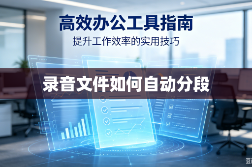 录音文件如何自动分段