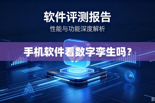 手机软件看数字孪生吗？