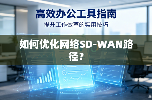 如何优化网络SD-WAN路径？