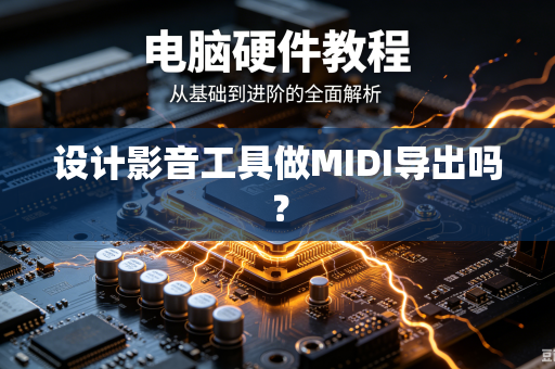 设计影音工具做MIDI导出吗？
