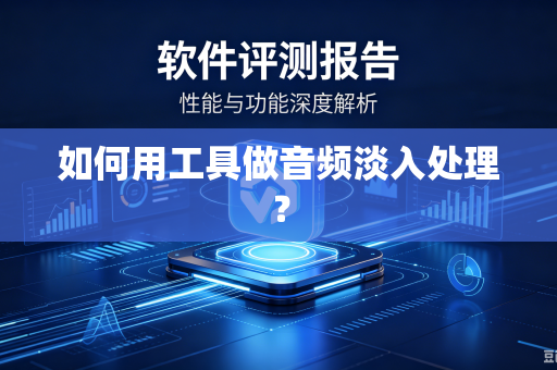 如何用工具做音频淡入处理？