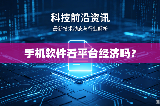 手机软件看平台经济吗？-第1张图片-电脑手机工具软件下载 - 免费实用工具合集 | 联启科技