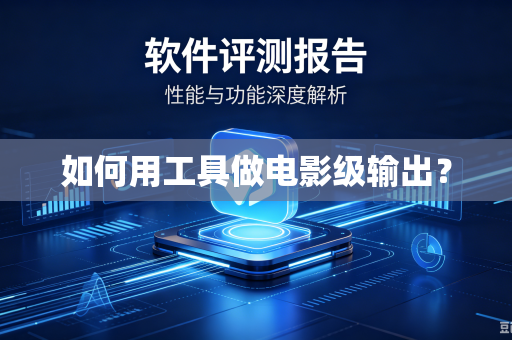 如何用工具做电影级输出？