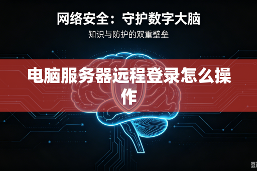 电脑服务器远程登录怎么操作