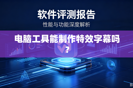 电脑工具能制作特效字幕吗？-第1张图片-电脑手机工具软件下载 - 免费实用工具合集 | 联启科技