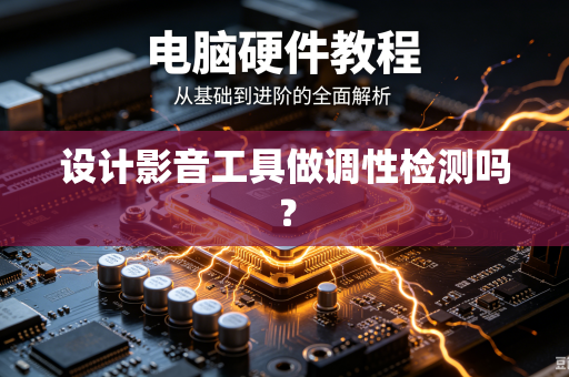 设计影音工具做调性检测吗？