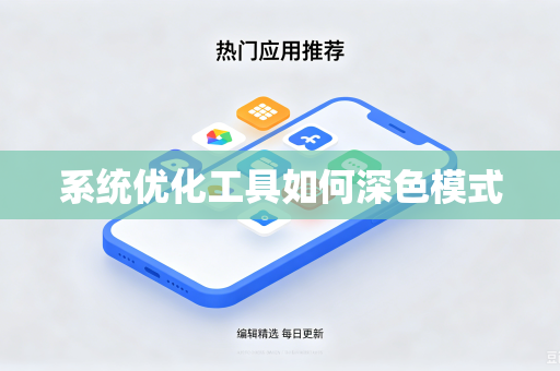 系统优化工具如何深色模式
