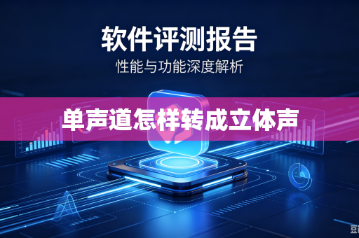 单声道怎样转成立体声