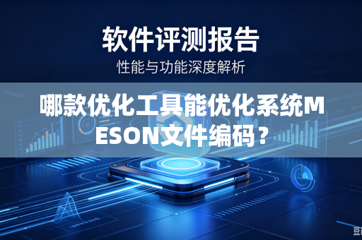 哪款优化工具能优化系统MESON文件编码？
