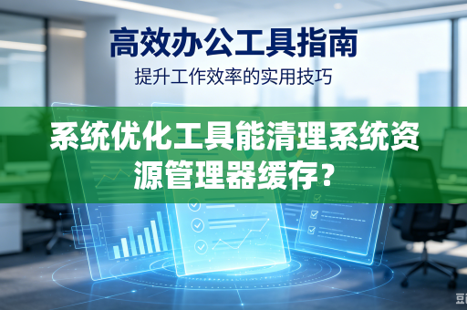 系统优化工具能清理系统资源管理器缓存？-第1张图片-电脑手机工具软件下载 - 免费实用工具合集 | 联启科技