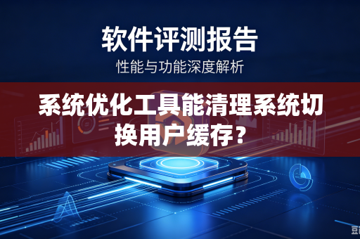 系统优化工具能清理系统切换用户缓存？