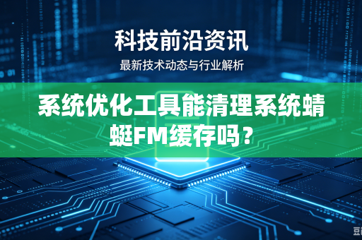 系统优化工具能清理系统蜻蜓FM缓存吗？