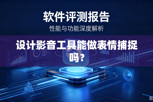设计影音工具能做表情捕捉吗？
