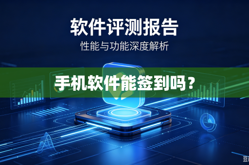 手机软件能签到吗？