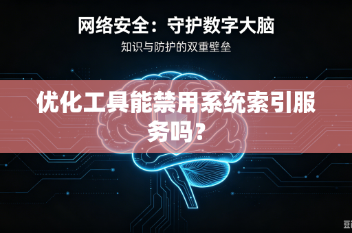 优化工具能禁用系统索引服务吗？