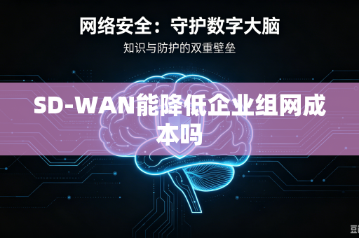 SD-WAN能降低企业组网成本吗