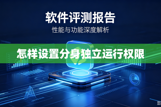 怎样设置分身独立运行权限
