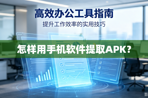 怎样用手机软件提取APK？