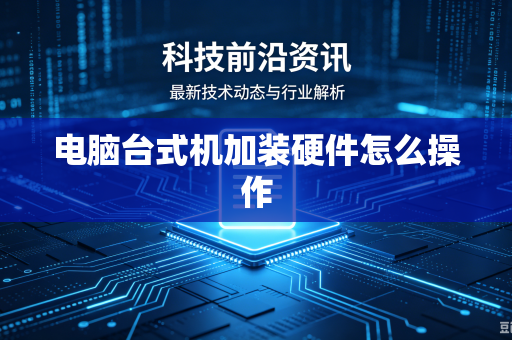 电脑台式机加装硬件怎么操作