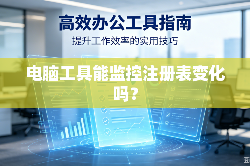 电脑工具能监控注册表变化吗？