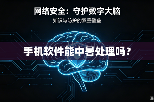 手机软件能中暑处理吗？
