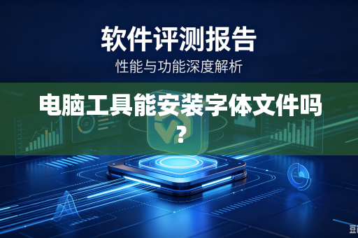 电脑工具能安装字体文件吗？