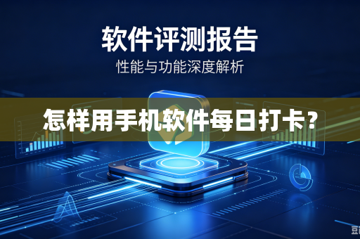 怎样用手机软件每日打卡?-第1张图片-电脑手机工具软件下载 - 免费实用工具合集 | 联启科技 怎样用手机软件每日打卡?-第1张图片-电脑手机工具软件下载 - 免费实用工具合集 | 联启科技
