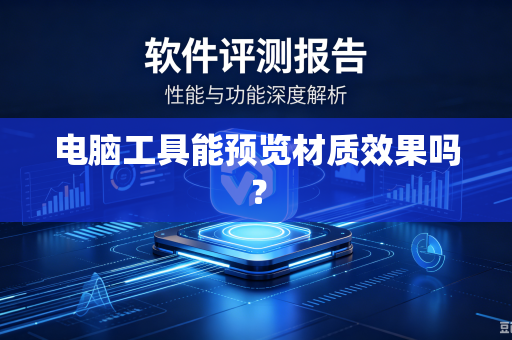 电脑工具能预览材质效果吗？