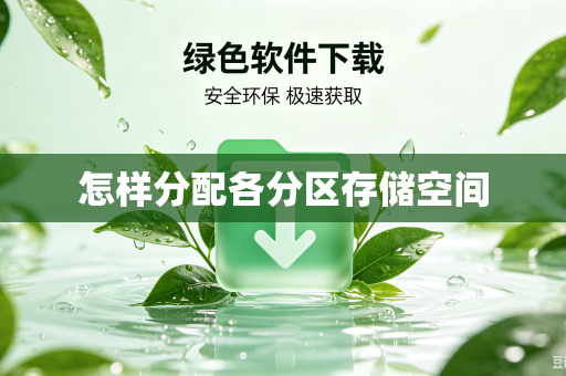 怎样分配各分区存储空间