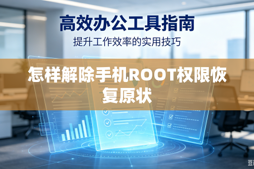 怎样解除手机ROOT权限恢复原状