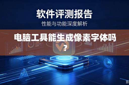 电脑工具能生成像素字体吗？-第1张图片-电脑手机工具软件下载 - 免费实用工具合集 | 联启科技