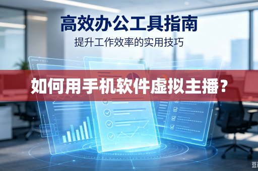 如何用手机软件虚拟主播?-第1张图片-电脑手机工具软件下载 - 免费实用工具合集 | 联启科技 如何用手机软件虚拟主播?-第1张图片-电脑手机工具软件下载 - 免费实用工具合集 | 联启科技