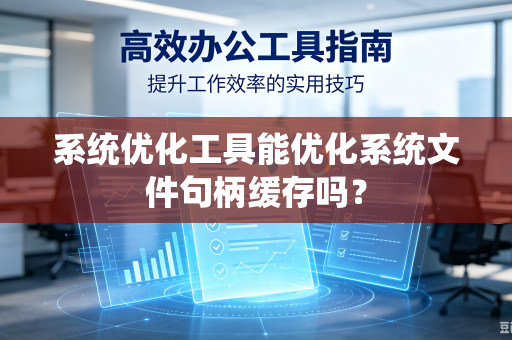 系统优化工具能优化系统文件句柄缓存吗？