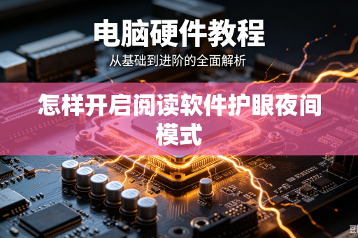 怎样开启阅读软件护眼夜间模式