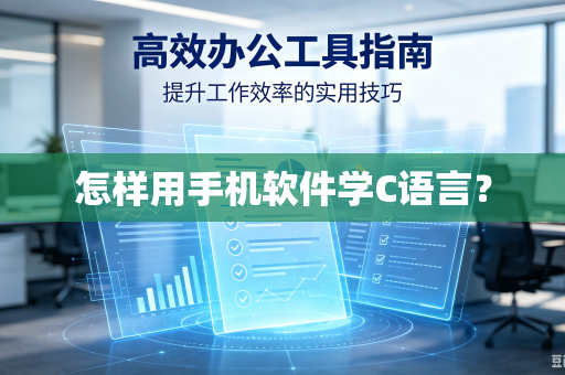怎样用手机软件学C语言？-第1张图片-电脑手机工具软件下载 - 免费实用工具合集 | 联启科技