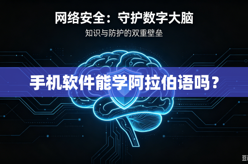 手机软件能学阿拉伯语吗？