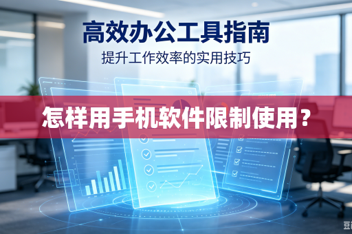 怎样用手机软件限制使用?-第1张图片-电脑手机工具软件下载 - 免费实用工具合集 | 联启科技 怎样用手机软件限制使用?-第1张图片-电脑手机工具软件下载 - 免费实用工具合集 | 联启科技