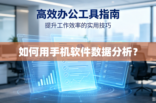 如何用手机软件数据分析？-第1张图片-电脑手机工具软件下载 - 免费实用工具合集 | 联启科技