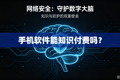 手机软件能知识付费吗？
