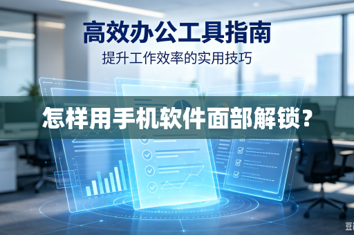怎样用手机软件面部解锁？