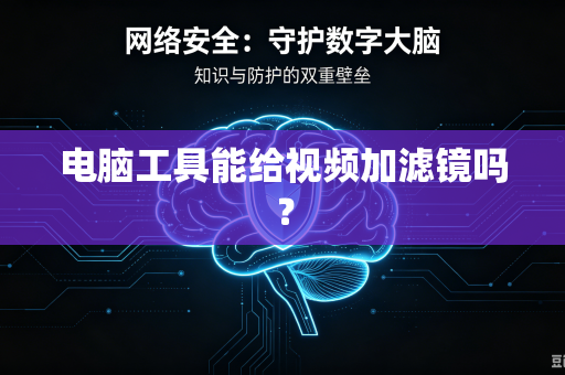 电脑工具能给视频加滤镜吗？