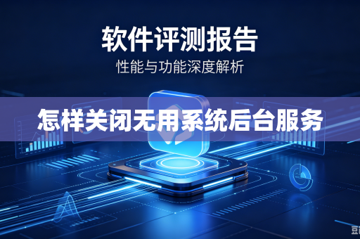 怎样关闭无用系统后台服务