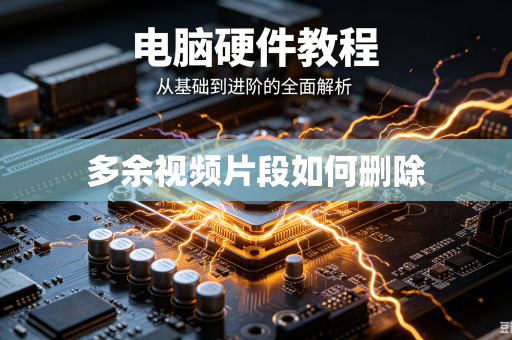 多余视频片段如何删除