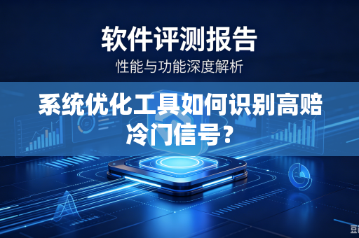 系统优化工具如何识别高赔冷门信号？