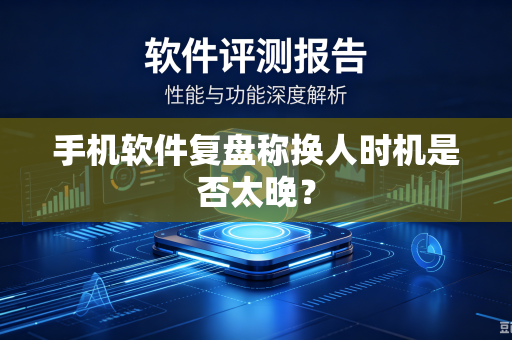 手机软件复盘称换人时机是否太晚？