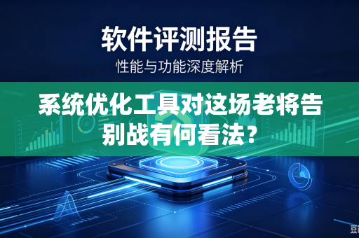 系统优化工具对这场老将告别战有何看法？