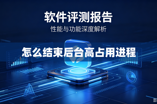 怎么结束后台高占用进程