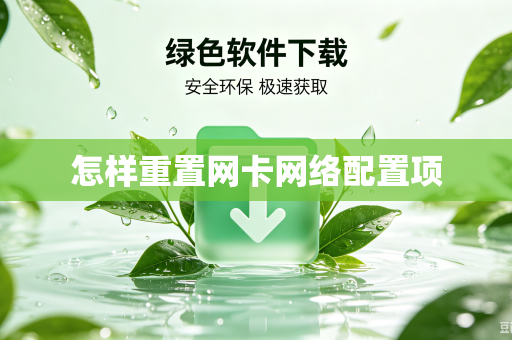 怎样重置网卡网络配置项